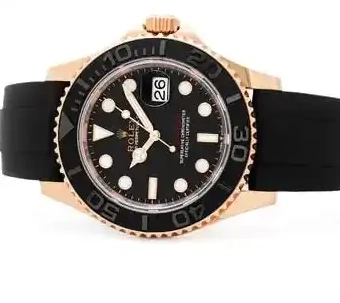 Prestigious Jewelers Yacht-Master Gold 126655 Rose Rolex 0529
